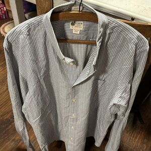 J.Crew long sleeved dress shirt Size Large
